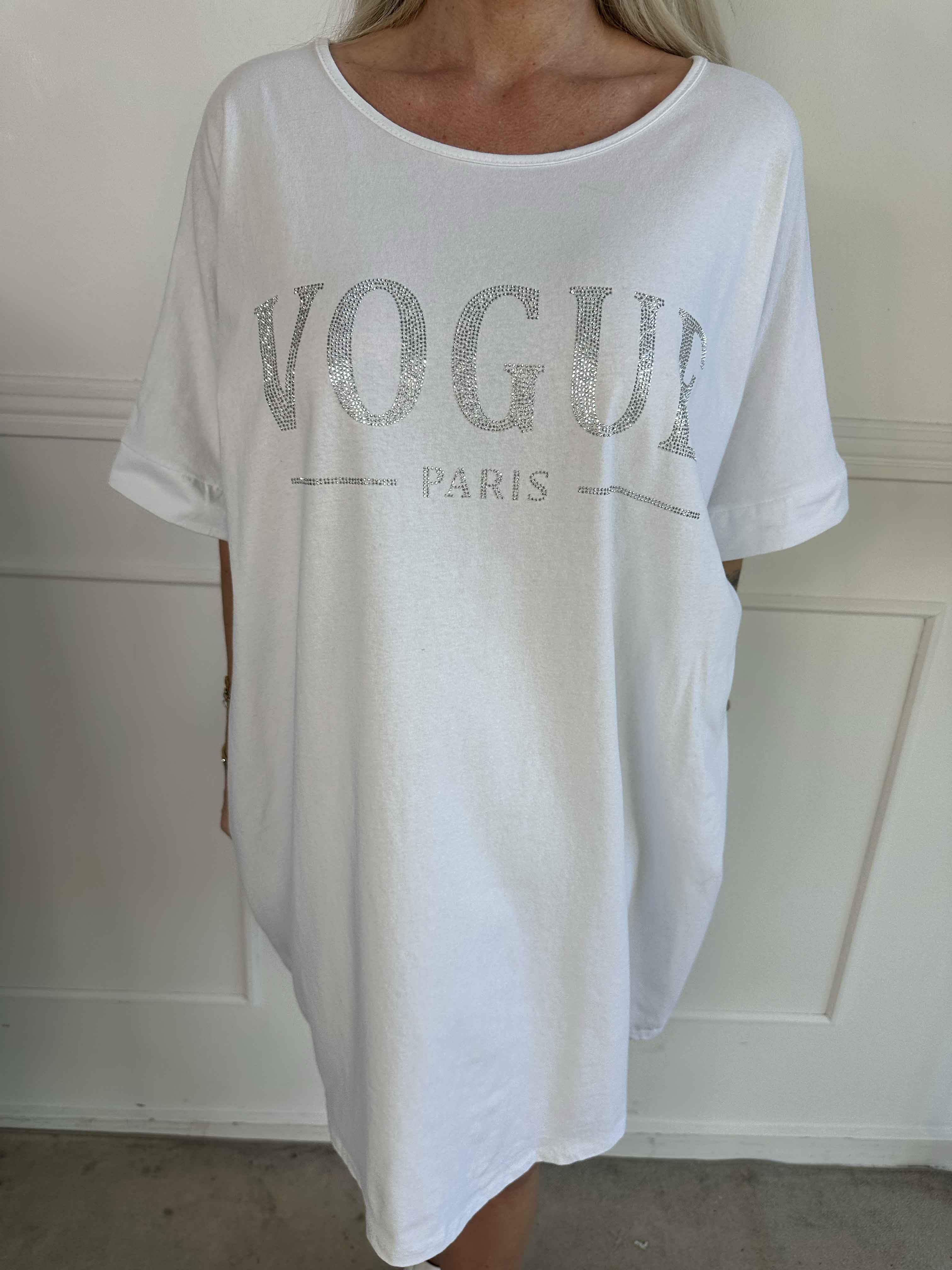 Mintu Dress - T-shirtkjole i bomuld med similisten